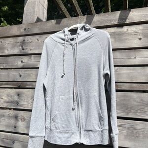 Darling and worn one time Gray Zip-Up Hoodie